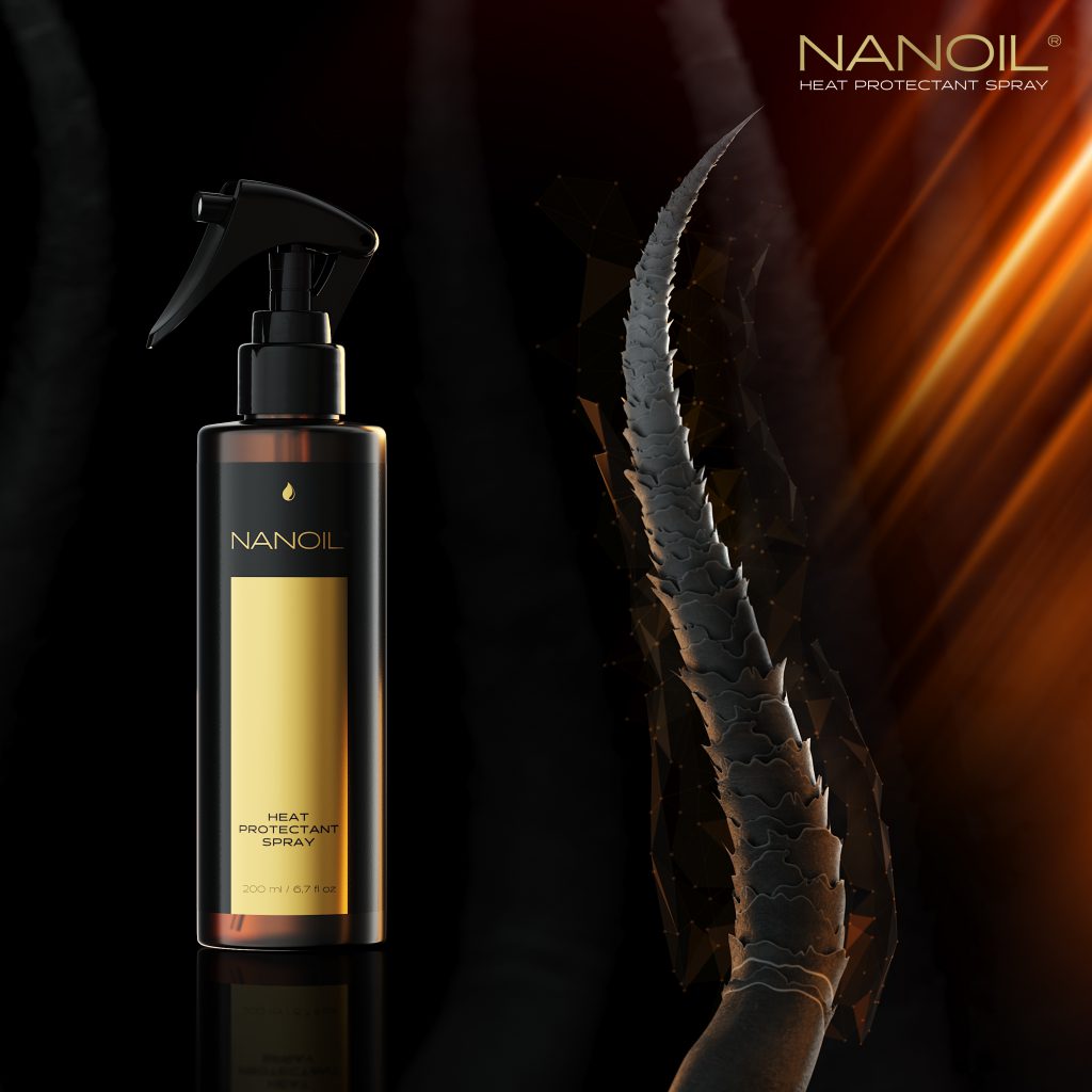 heat protectant spray Nanoil